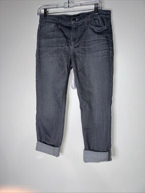 Joe's Jeans Gray Cropped Ankle Jeans